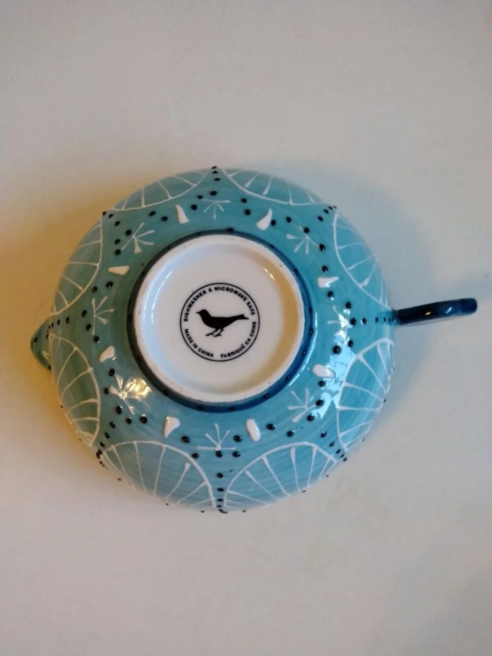Anthropologie 4pc Ceramic Nesting Measuring Cups